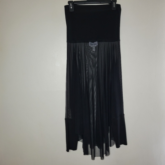 Joseph Ribkoff Sheer Top Womens Size 14 Black Long Sleeve With Cowl Neck Classic - Picture 1 of 7